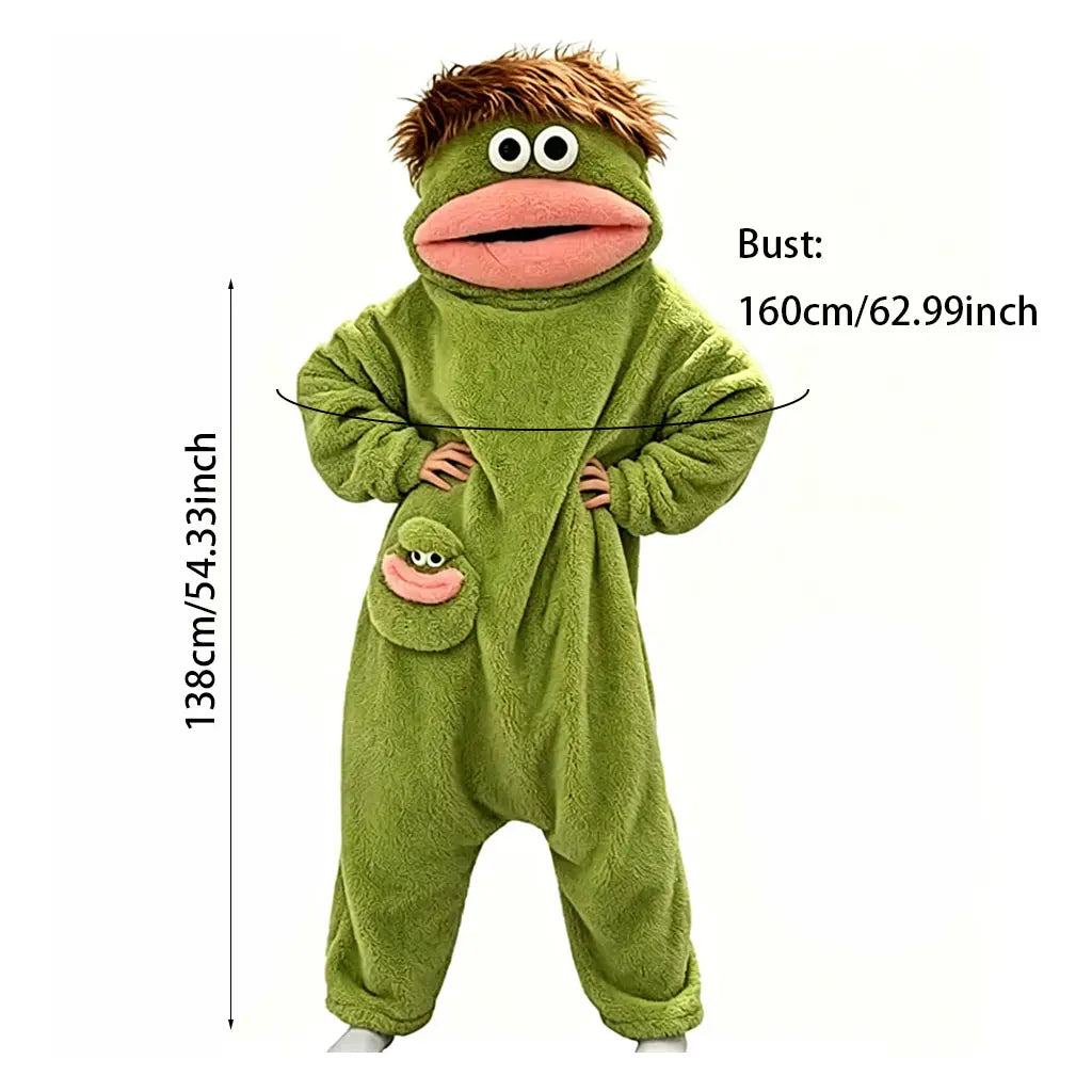 Msrlassn Cute Pajamas Wearable Blanket Hoodie